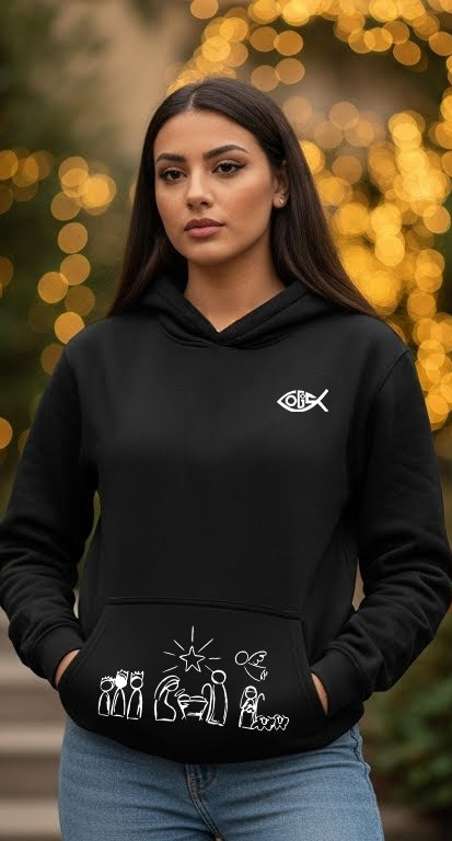 Manger Minimal - Hoodie - CRS - Black