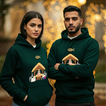 Manger Colored - Hoodie - CRS - Emerald