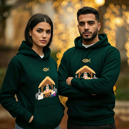 Manger Colored - Hoodie - CRS - Emerald