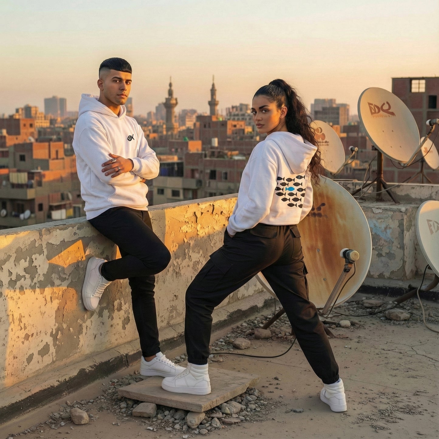 Defy - Hoodie - SMPL - White